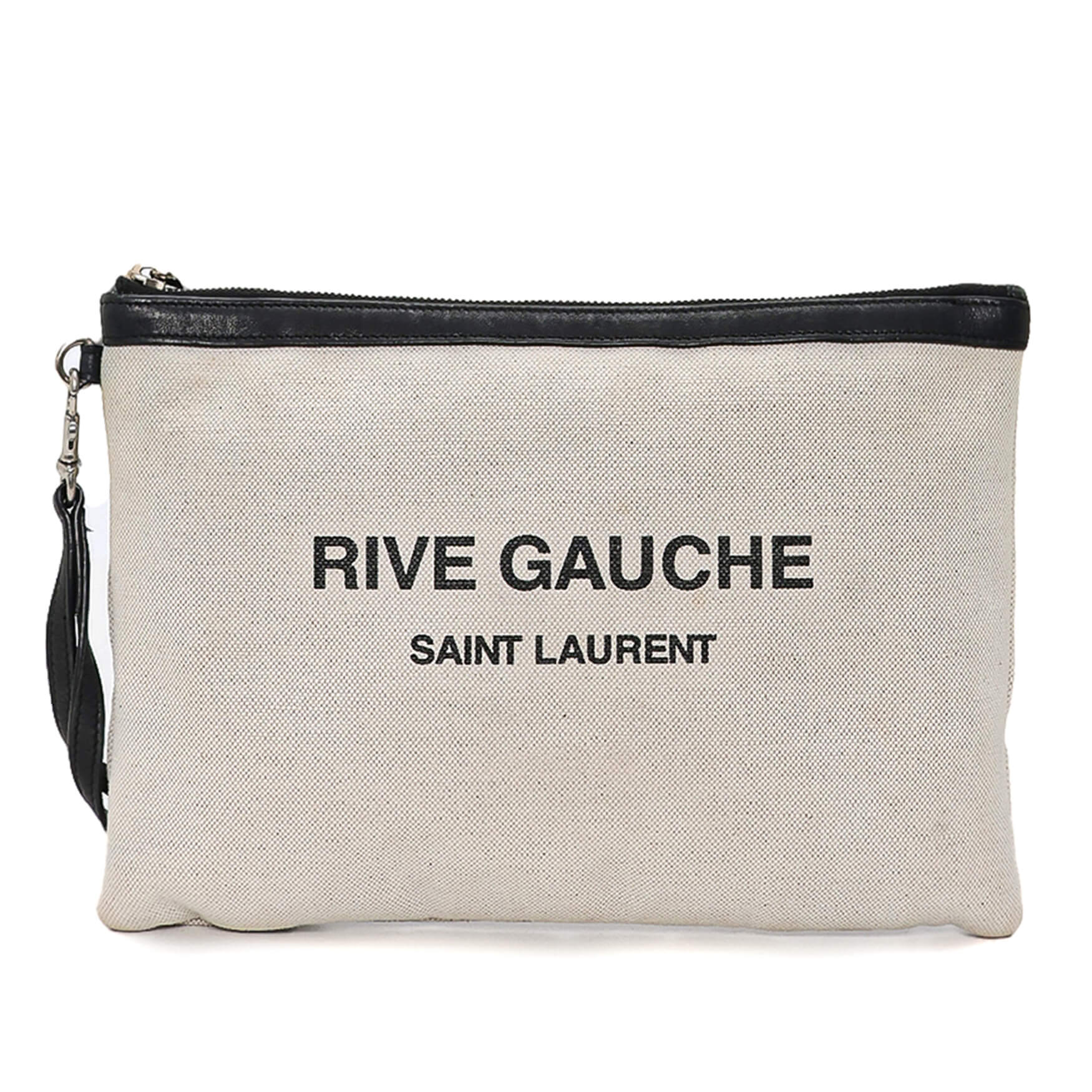 Yves Saint Laurent - Beige Rive Gauche Pouch